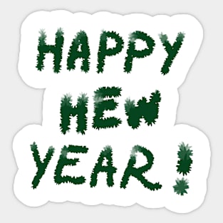 Happy new year Sticker